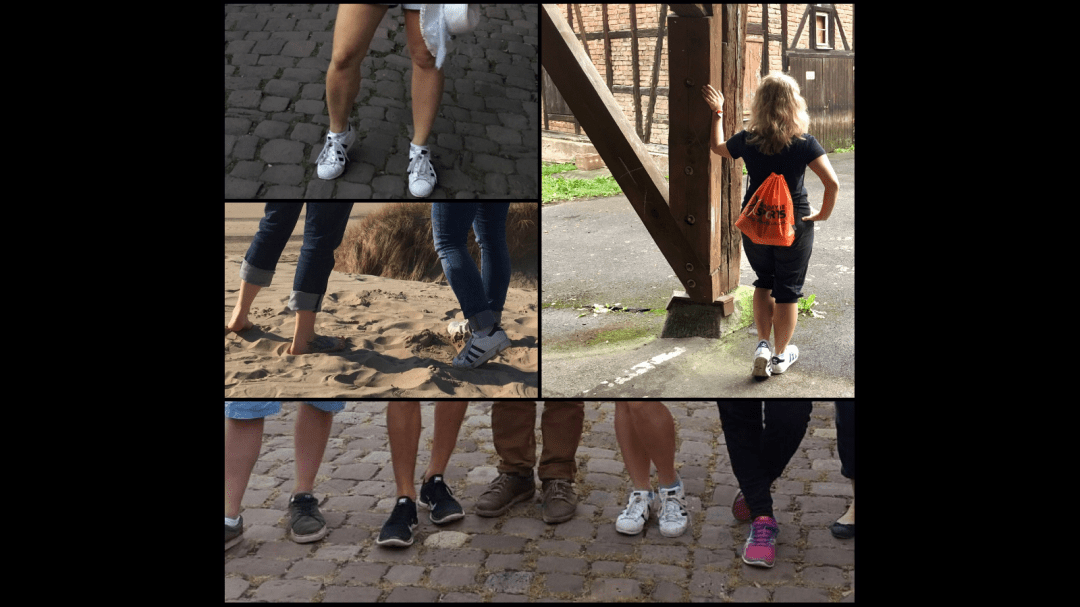 Adidas Superstars im Einsatz