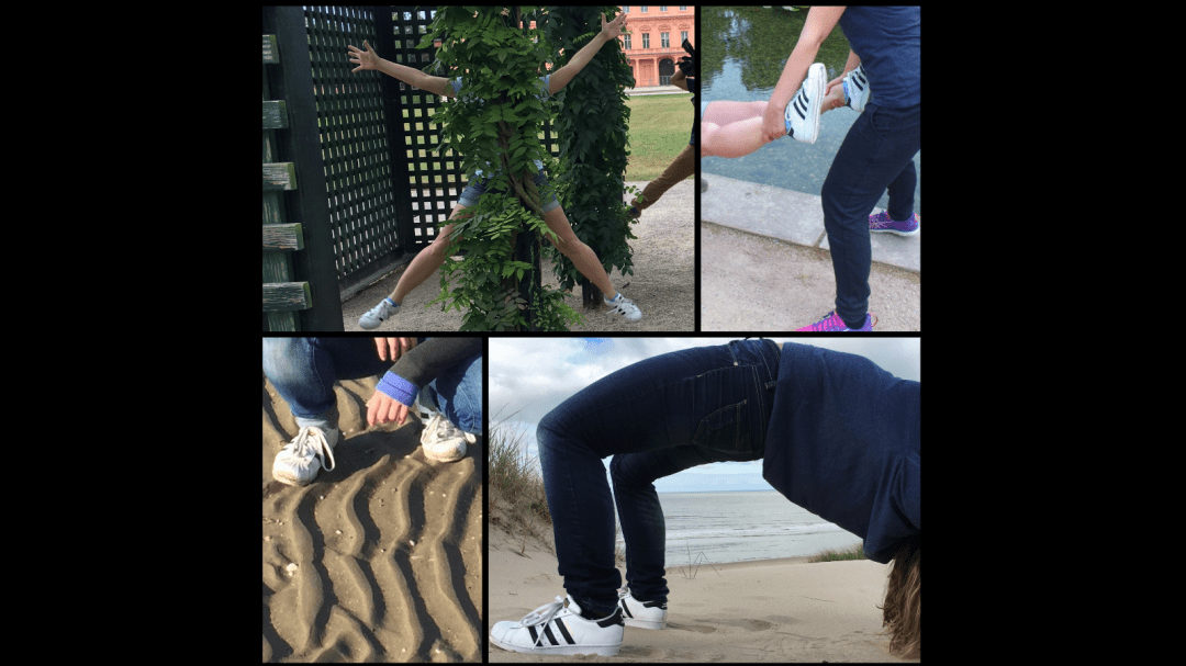 Adidas Superstars im Einsatz